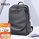 POLO双肩包男士短途旅行背包学生书包男16/17.3英寸电脑包商务出差包