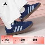 adidas「T头鞋」VL COURT 2.0复古休闲板鞋德训鞋阿迪达斯轻运动 深蓝/浅蓝/树脂黄 (推荐女生选小半码)   42