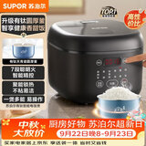 苏泊尔（SUPOR）电饭煲2-3人小容量3升天青瓷有钛电饭锅家用多功能煮饭煮粥智能预约电饭煲【新品】SF30FC1083