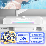 COLORFIRE七彩虹电脑蓝牙音响音箱家用桌面超重低音炮台式机笔记本网课长条收款有线礼物T2201白色