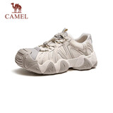 骆驼（CAMEL）云山1代网面户外徒步登山休闲丑萌鞋女 G25S076104 燕麦色 37