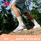 NEW BALANCE NB327 官方秋季休闲鞋男女情侣情侣复古舒适增高情侣运动鞋 灰色/白色 MS327LAB 40 (脚长25cm)