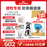 皇家狗粮 德牧幼犬狗粮 犬粮 宠物大型犬 AGS30 全价犬粮 2-15月 12KG