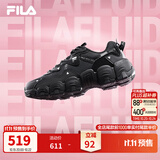 斐乐猫爪3丨FILA老爹鞋夏季女鞋休闲鞋运动鞋厚底增高鞋子 黑-BK 36