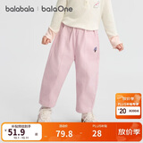 巴拉巴拉balaOne宝宝长裤宽松萝卜裤灯芯绒秋季婴儿裤子208325108209