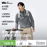 蕉下（beneunder）男士防晒速干泳衣户外游泳涉水上衣宽松透气WR086