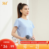 361°短袖女t恤夏季新款速干衣运动跑步宽松瑜伽服上衣服662424126H-2