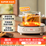 苏泊尔（SUPOR）电陶炉煮茶电磁炉家用电磁炉灶新型迷你小型简易大功率速热轻音火锅围炉煮茶炉C10-CS15