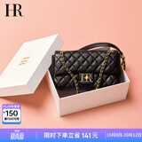HR赫莲娜包包女包小方包菱格链条包头层牛皮单肩斜挎包女生日礼物