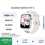 华为HUAWEI WATCH FIT 5 暖云白泡泡玛特Hirono小野联名款超轻薄大屏腕上微运动强劲续航华为智能手表