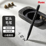 派通（Pentel ）书法毛笔软头小楷美术练字笔 请柬签字笔 XSF15