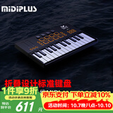 MIDIPLUS无线蓝牙折叠控制器V25键移动便携式迷你电音编曲乐器MIDI键盘
