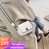 viney牛皮包包女包时尚斜挎包小包轻奢单肩包生日礼物高级感送女友老婆