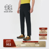 KOLON SPORT/可隆户外休闲裤 男士接触凉感UPF40+修身X-TRICOT长裤 LHLP6MN159-BK 黑色 L 175/82A