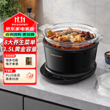 摩飞电器（Morphyrichards）电炖锅多功能锅家用煎药膳3.5L煲汤锅养生锅可预约定时炖汤电煮锅煮粥锅婴儿辅食料理锅MR9082