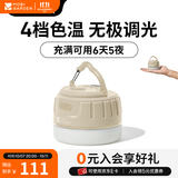 牧高笛（MOBIGARDEN）营灯 户外露营LED灯多功能便携营地灯帐篷挂灯钓鱼灯零星 月影白PRO