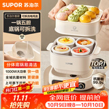 苏泊尔（SUPOR）电炖锅 煲汤锅电炖盅隔水炖辅食陶瓷燕窝家用全自动多功能锅蒸炖一体2.5L分体可拆新款DZ25YC889