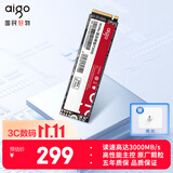 爱国者（aigo）256GB SSD固态硬盘 M.2接口NVMe协议 PCIe3.0高性能主控 台式机笔记本通用P3000 读速3000MB/s