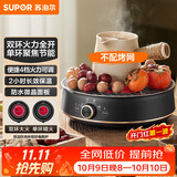 苏泊尔（SUPOR）迷你电陶炉 煮茶器煮茶炉煮茶壶 养生围炉煮茶泡茶办公家用不挑器具SW-DTL05