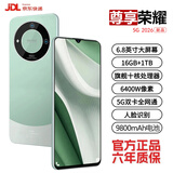 尊享荣耀手机2026新品1TB大内存9800mAh快充大电池抗摔防水高清拍照骁龙888学生电竞老人AI智能 雅川青 16GB运行+256GB内存 官方标配