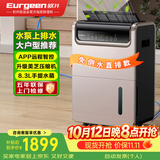 欧井（Eurgeen）除湿机/抽湿机 除湿量50升/天 泵压排水 回南天家用地下室别墅商用工业净化净味吸湿器 OJ-550EP