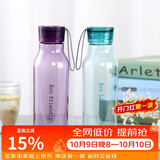 乐扣乐扣（LOCK&LOCK）ECO户外运动水杯户外便携塑料水壶男女杯子两件套（550ml*2） 