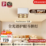 Paulmann P德国柏曼护眼明装斗胆灯客厅卧室全光谱防眩格栅射灯筒灯无主灯具 【四灯】4000K-38°-明装