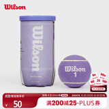 Wilson威尔胜2025全新配色罐装网球2颗装 落日紫色【球上数字随机】