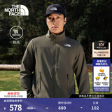 北面（The North Face）软壳外套男NIMBLE经典款防风防泼水暖立领外套26春夏上新|8GVQ 21L/乌木绿 L /175