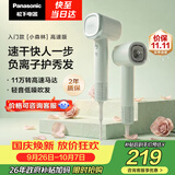 松下（Panasonic）【护发看得见】高速护发吹风机速干负离子电吹风家用不伤发送女友生日礼物国庆小森林春光绿NE6L