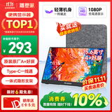 雕塑家 便携式显示器15.6英寸便携屏 显示屏扩展屏 电脑手机笔记本 PS4/5 Switch副屏一线直连MF16LC