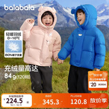 巴拉巴拉balaOne儿童羽绒服男童女童冬连帽外套保暖三防209425107205