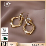 Jay 2026新款设计菱形耳环女耳饰女友双十一礼物
