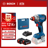 博世（BOSCH）冲击扳手起子机电扳285牛米大扭矩GDX 18V-285 锂电两电一充套装