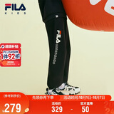 FILA【三好裤】斐乐儿童童装长裤2026年秋季新款男女童针织运动裤