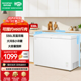 容声330L双温家用冰柜双箱大冷冻小冷藏大冷冻力大容量囤鲜冷柜BCD-330ZMMA以旧换新