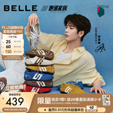 百丽（Belle）张凌赫同款方程式跑道赛车鞋26薄款女鞋芭蕾德训鞋休闲运动鞋预售 红色+3.5CM【张凌赫同款】 39 (245mm)