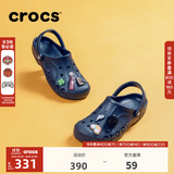 CROCS卡骆驰贝雅洞洞鞋轻便百搭男鞋一脚蹬洞洞鞋女拖鞋休闲鞋|10126 深蓝-410(含智必星) 43 (270mm)