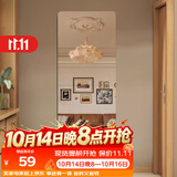 安尔雅 穿衣镜高清超白全身镜子无框粘贴墙卧室客厅试衣镜家用浴室镜7