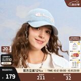 Champion冠军棒球帽鸭舌帽女士休闲遮阳帽防晒帽子户外运动潮流 蓝紫 均码