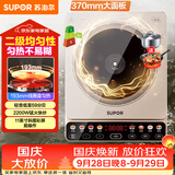 苏泊尔（SUPOR）家用电磁炉电陶炉火锅新型电磁灶大功率大面板防辐减噪炒菜电池炉电磁炉锅一体全套C22-IA813