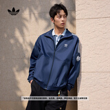 adidas通勤百搭三条纹休闲运动夹克早秋外套男女阿迪达斯三叶草
