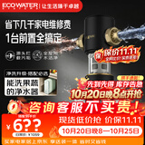 怡可飘怡口前置净水器家用全屋厨下管道过滤大通量免换滤芯隔铅双涡轮反冲洗防爆冻无电滤瓶EPSF06-M