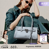 纽芝兰（NUCELLE）Angelababy同款牛皮寻梦法棍包26新款通勤单肩托特包包女士礼物