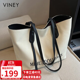 viney包包女包大容量帆布托特包品牌单肩大包生日礼物高级感送女友老婆
