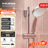 科勒（KOHLER） 手持花洒喷头淋浴花洒单喷头【五功能】莲蓬头 K-30251T-CP银色
