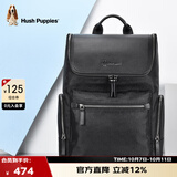 暇步士（Hush Puppies）双肩包男时尚背包14英寸电脑包出差旅行包办公多功能生日礼物