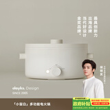 olayks立时 电煮锅电火锅小电锅家用小火锅专用锅炖煮煎炒一体多功能锅多用途电热锅 3L