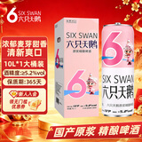 六只天鹅山东特产原浆精酿国产啤酒整箱装聚会团建节日热卖新老包装随机 大容量 10L 1桶