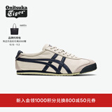 Onitsuka Tiger鬼塚虎MEXICO 66™秋季复古男女运动休闲鞋 米灰色/藏青色 43.5